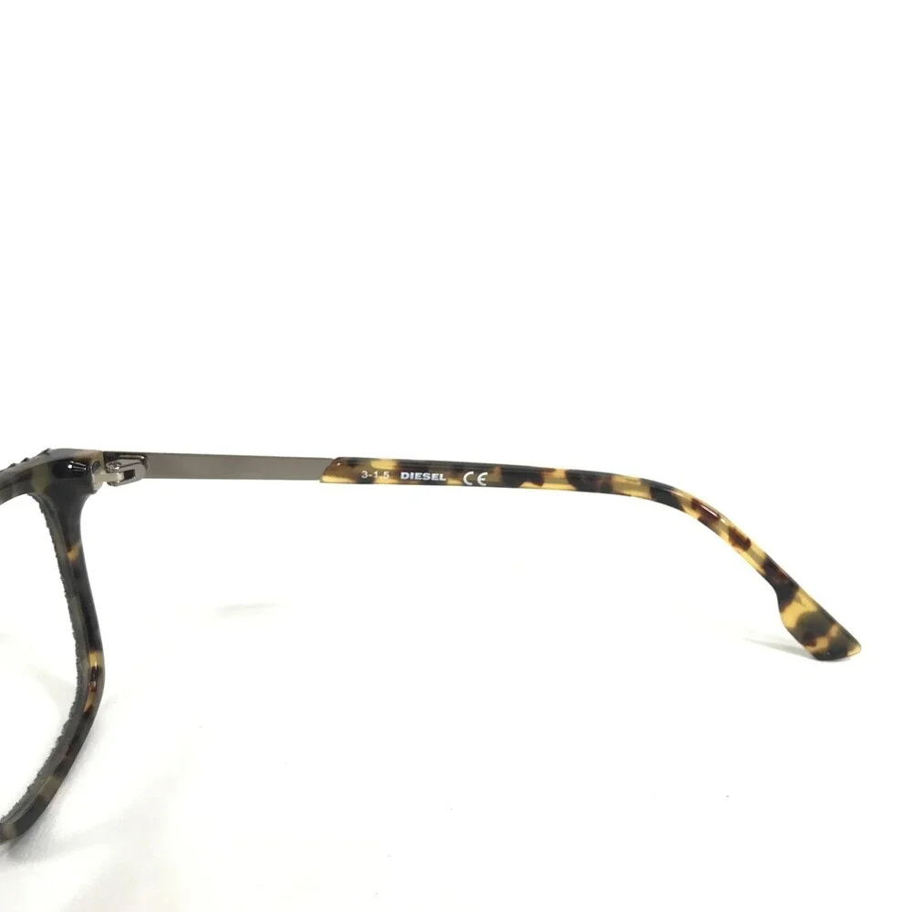 Diesel Eyeglasses Frames DL5116 col.053 Blue Denim Brown Tortoise 53-16-145